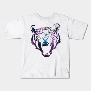 Galaxy Tiger Roar Kids T-Shirt